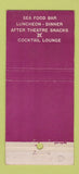 Matchbook Cover - Clintonaire Restaurant Rochester NY WEAR 30 Stick