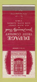 Matchbook Cover - Dupage Trust Glen Ellyn IL 30 Strike