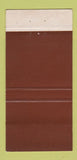 Matchbook Cover - Analyses Inc Dearborn MI avertising WEAR 30 Strike