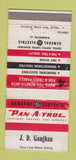 Matchbook Cover - General Electric Pan A Trol JD Gaughan WEAR 30 Strike