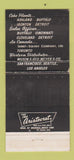 Matchbook Cover - Semet Solvay Foundry Coke Buffalo NY Detroit WEAR 30 Strike