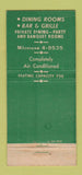 Matchbook Cover - Beck's North Philadelphia PA Restaurant  30 Stick
