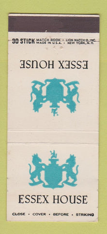 Matchbook Cover - Essex House New York City  30 Stick