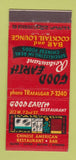 Matchbook Cover - Good Earth Restaurant Chinese New York City 30 Stick