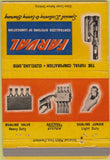 Matchbook Cover - Farval Lubricants Cleveland OH 40 Strike