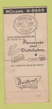 Matchbook Cover - American Sheet Strip Steel St Louis MO 30 Strike