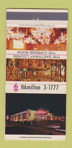 Matchbook Cover - Gaetaway Steak House Huntington LI NY 30 Strike