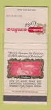 Matchbook Cover - Comino Club San Francisco CA girlie 30 Strike