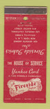Matchbook Cover - Fireside Fabrics New York City Los Angeles 30 Stick