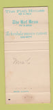 Matchbook Cover - Pete Aliot's San Francisco Sausaltio CA 30 Strike