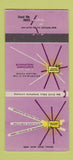 Matchbook Cover - Yellow Pages Ohio Bell Telephone 30 Strike
