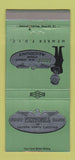 Matchbook Cover - First National Bank NC WEAR 30 Strike