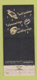 Matchbook Cover - Heaney's Diamonds Jewelry Reno NV WORN 21 Strike Feature