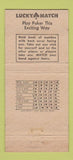 Matchbook Cover - LA Whitney Optometrist? New York City 21 Strike Feature