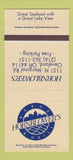 Matchbook Cover - Harblower's Grill Cleveland OH 30 Strike