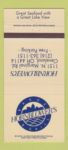 Matchbook Cover - Harblower's Grill Cleveland OH 30 Strike