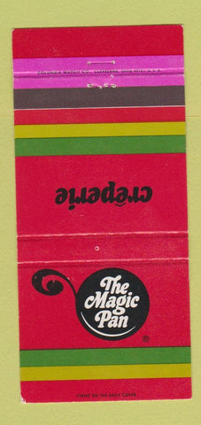 Matchbook Cover - Magic Pan Creperie Skokie Chicago Schaumburg IL 30 Strike