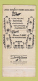 Matchbook Cover - The Occidental Restaurant Washington DC lobster 30 Strike
