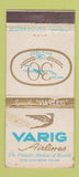 Matchbook Cover - Varig Airlines Brazil WEAR 30 Stick