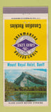 Matchbook Cover - Gray Line Bus Mount Royal Hotel Banff AB 30 Strike