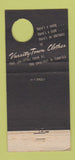 Matchbook Cover - Varsity Town Clothes Brown Dunkin Tulsa OK 21 Strike Feature