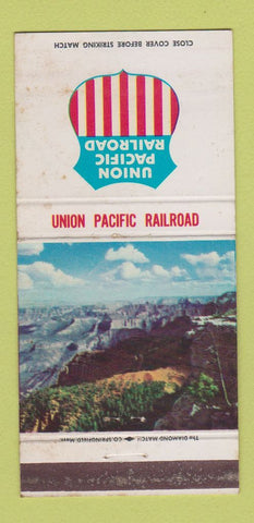Matchbook Cover Union Pacific Railroad Grand Canyon National Park WEAR 30 Strike