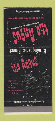 Matchbook Cover - The Angus Restaurant Birmingham AL 30 Strike