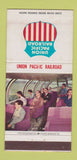 Matchbook Cover - Union Pacific Railroad Domeliners WEAR 30 Strike