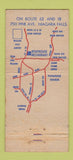 Matchbook Cover - Boat House Restaurant Niagara Falls NY 21 Strike Feature