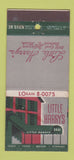 Matchbook Cover - Little Harry's Detroit MI 30 Stick