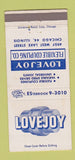 Matchbook Cover - Lovejoy Flexible Coupling Chicago IL 30 Strike
