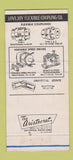 Matchbook Cover - Lovejoy Flexible Coupling Chicago IL 30 Strike