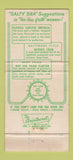 Matchbook Cover - Sea Grill Restaurant Fort Lauderdale FL WEAR 30 Strike