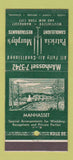 Matchbook Cover - Patrica Murphy's Restaurant Manhasset NY NYC 30 Stick