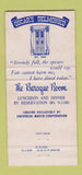 Matchbook Cover - Oscar's Delmonico New York City 30 Strike