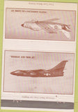 Matchbook Cover - F-86 Sabre Jet Douglas A3D Jet Los Angeles CA 40 Strike
