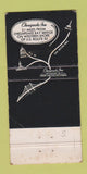 Matchbook Cover - Busch's Chesapeake Inn Annapolis MD 30 Strike