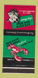 Matchbook Cover - Old Salt Chop House Seafood Englewood Cliffs NJ 30 Strike