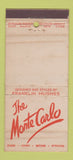 Matchbook Cover - Monte Carlo New York City WORN 21 Strike Feature