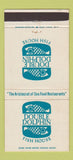 Matchbook Cover - Double Dolphin Fish House New York City 30 Strike