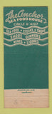 Matchbook Cover - The Anchor Seafood New York City 21 Strike Feature