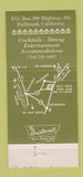 Matchbook Cover - Pala Mesa Golf Club Inn Fallbrook CA 30 Strike