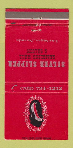 Matchbook Cover - Silver Slipper Casino Las Vegas NV 30 Strike