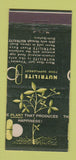 Matchbook Cover - Nutrilite Food Supplement MISCUT 21 Strike Feature