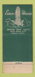 Matchbook Cover - Casino on the Park Essex House New York City  30 Stick
