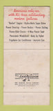 Matchbook Cover - Oldsmobile Rocket Goode Portsmouth VA 30 Strike