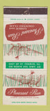 Matchbook Cover - Pheasant Run Lodge Country Club St Charles IL 30 Strike