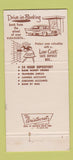 Matchbook Cover - First National Bank Athens TX 30 Strike