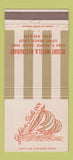 Matchbook Cover - Golden Sails Inn Long Beach CA 30 Strike
