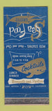Matchbook Cover - Seafood Grotto Bellflower CA WORN 30 Strike